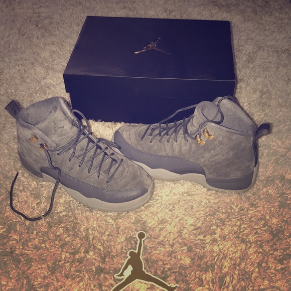 Jordan retro 12’s wolf grey